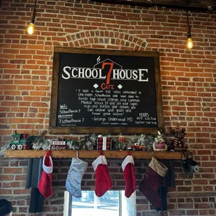 Fireplace at School House 7