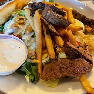 Steak salad