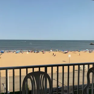 View from the room balcony