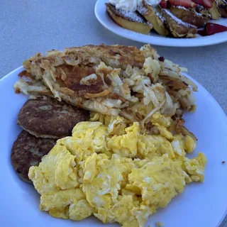 2 Eggs with Choice of Meat