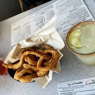 Basket of Onion Rings