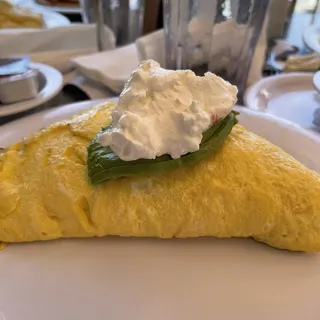 Mushroom and Jack Omelette