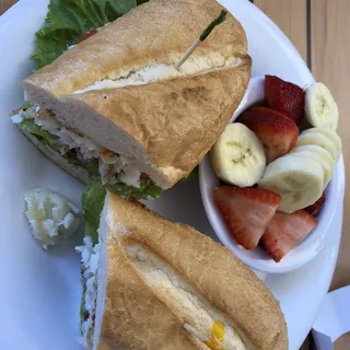 Grilled Fish Sandwich