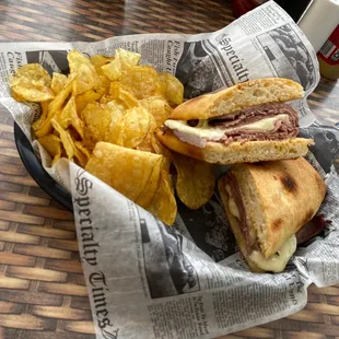 Roast beef panini yummiiii