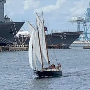 Arriving in Norfolk, VA. September 2020