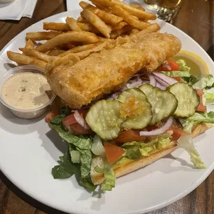 Beer Battered Cod Fish Sandwich