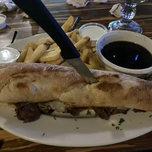 Love the French dip here