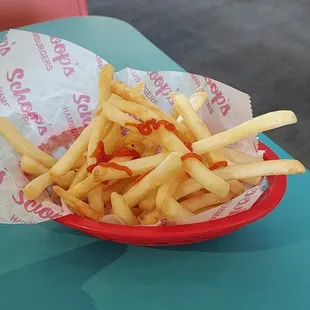 MODEST FRIES WITH NO SALT