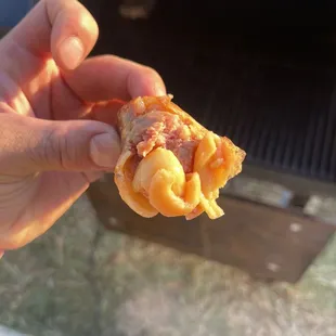 Mac and cheese sausage