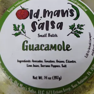 Pretty good guacamole that I'll be back for.