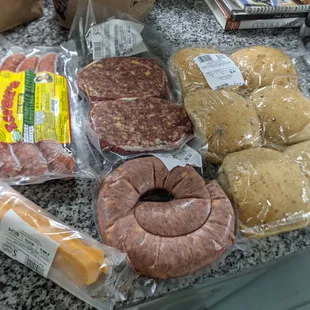 Very recent run from schotts, the jalepeno sourdough burger buns are a complete winner.