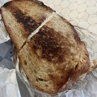 Their Reuben made into a Rachael.