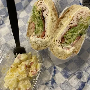 The 54th, potato salad