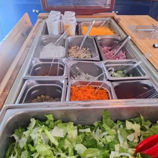 interior, salads