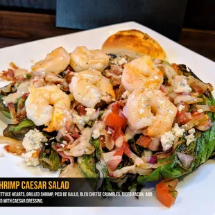 Grilled Shrimp Caesar Salad