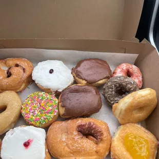 a box of doughnuts