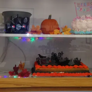 a halloween themed cake