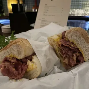 Pastrami sandwich