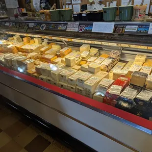 Fresh cheese counter