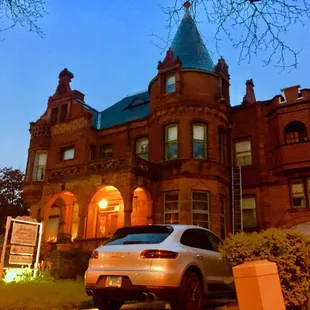 Front entrance and driveway
