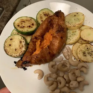 Meal I made from their market (excluding the cashews)