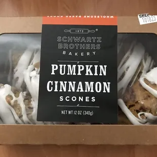 Pumpkin Cinnamon Scones