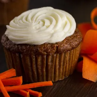 Iced Carrot Cake Muffin