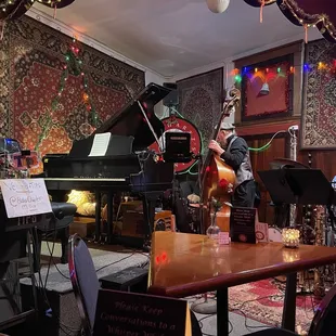 a man playing the piano