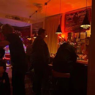 The bar