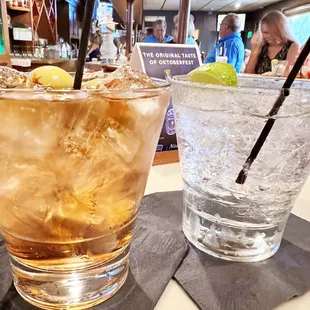 Whiskey Old Fashioned Press and Vodka Tonic