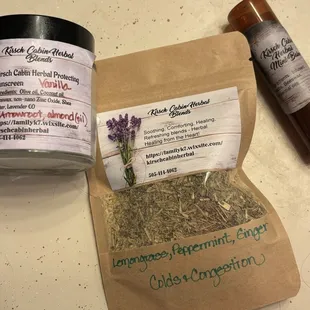 Kirsch Cabin Herbal Blends