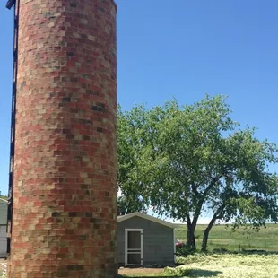 Silo and chicken coop (oldest homestead on the property)