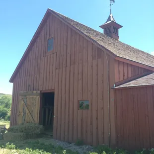 Restored animal/hay barn