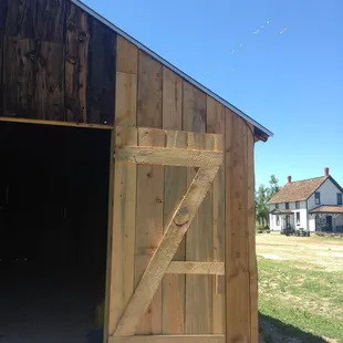 Restored barn and homestead