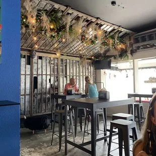 the interior of a restaurant