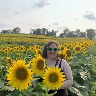 Me with the sunflowers