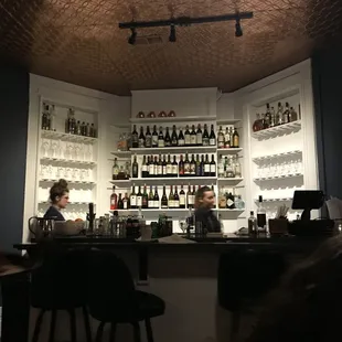 Upstairs bar