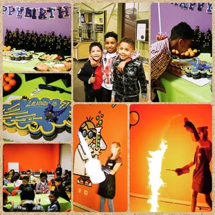 The Shimmer spark and shine party package