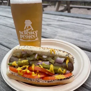 food, hot dog, sandwich, hot dogs