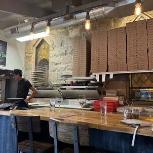 Counter area