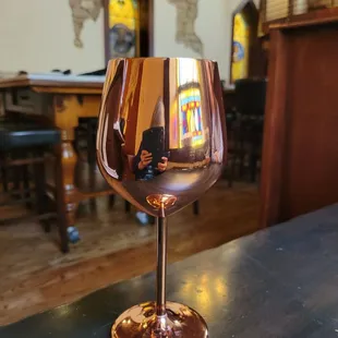 The sweet red homemade wine