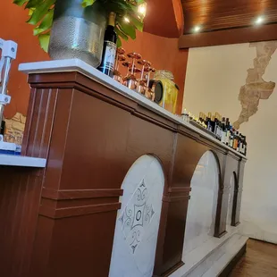 Back of the bar