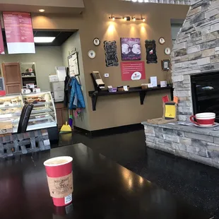 A Latte With Almond Milk