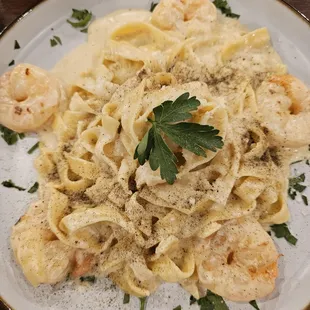 Shrimp Fetticini