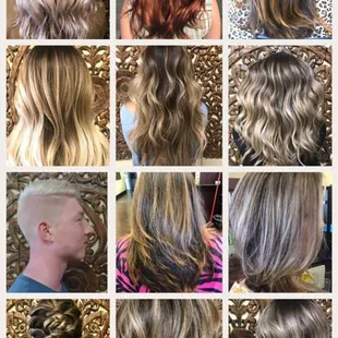 Highlights Foilyage.                     balayage