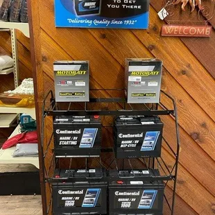Did you know we sell batteries for your boats and PWC?  We do!