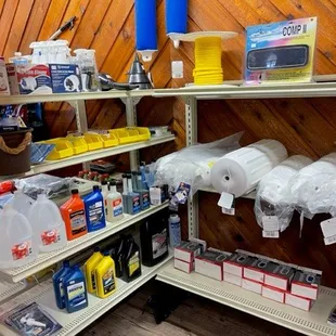 Our ship store has anything you need for your boat - or almost.