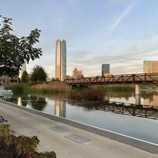 Beautiful view of downtown OKC