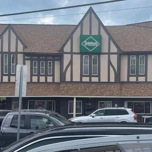 cars parked in front