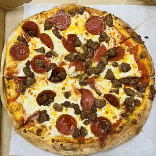 12" -Pepperoni Sausage